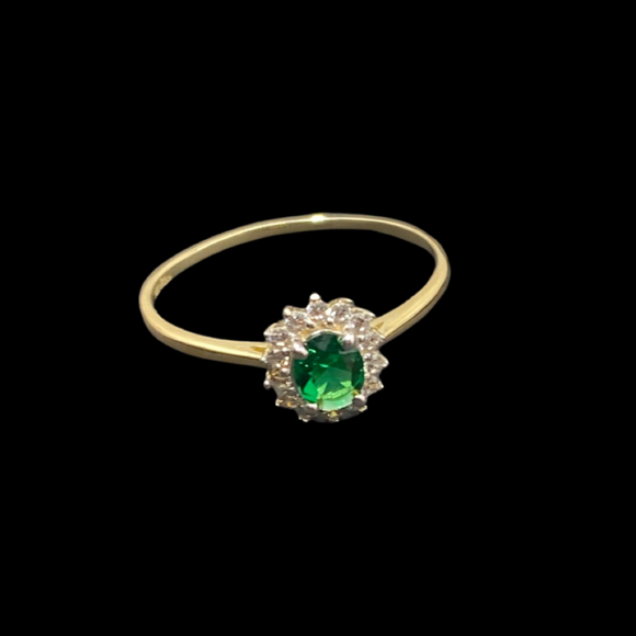Emerald Birthstone Ring